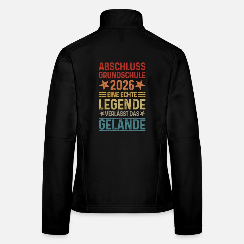 Abschluss 2026 Grundschule Frauen Softshelljacke