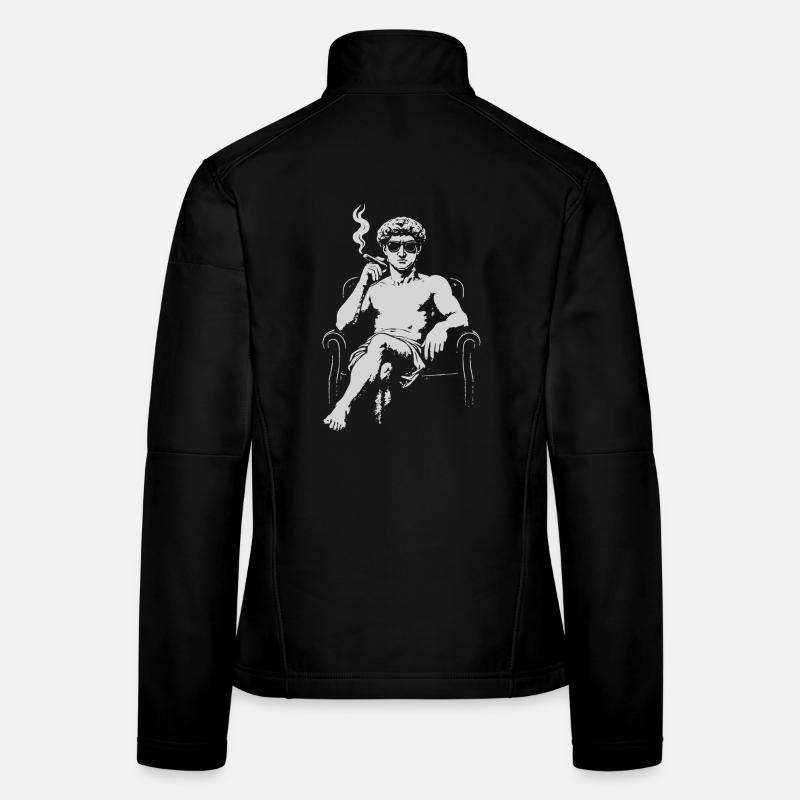 David Michalengelo, icône de la mafia Veste en tissu softshell Femme