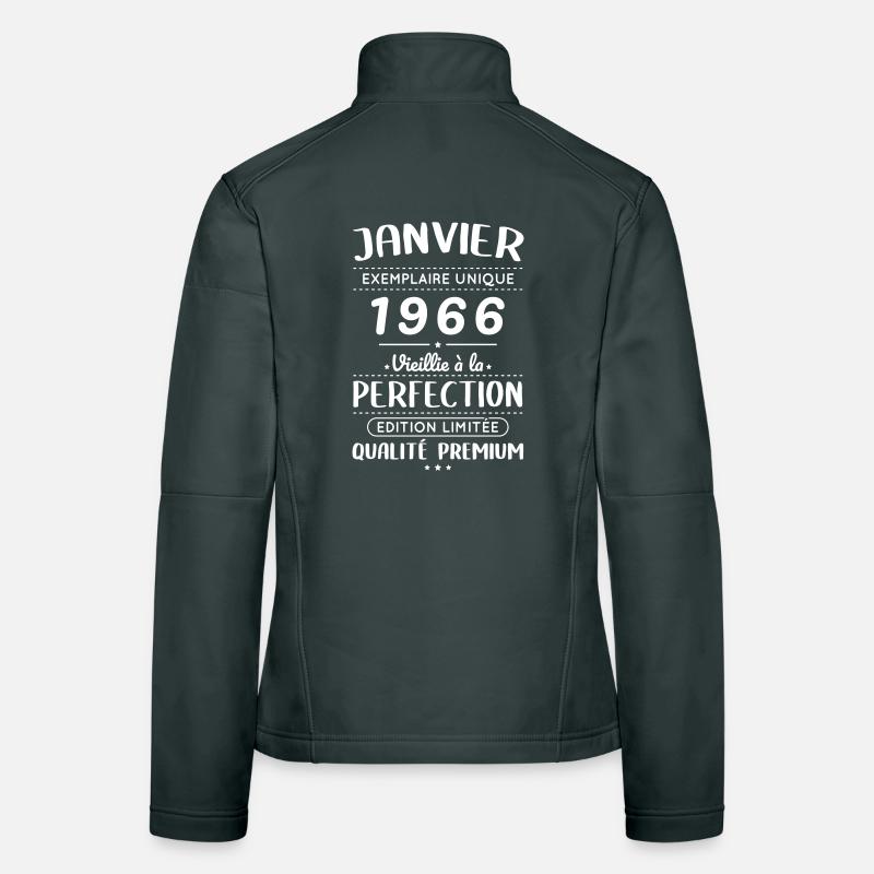 60-jähriges Jubiläum - Januar 1966 Perfektion Frauen Softshelljacke