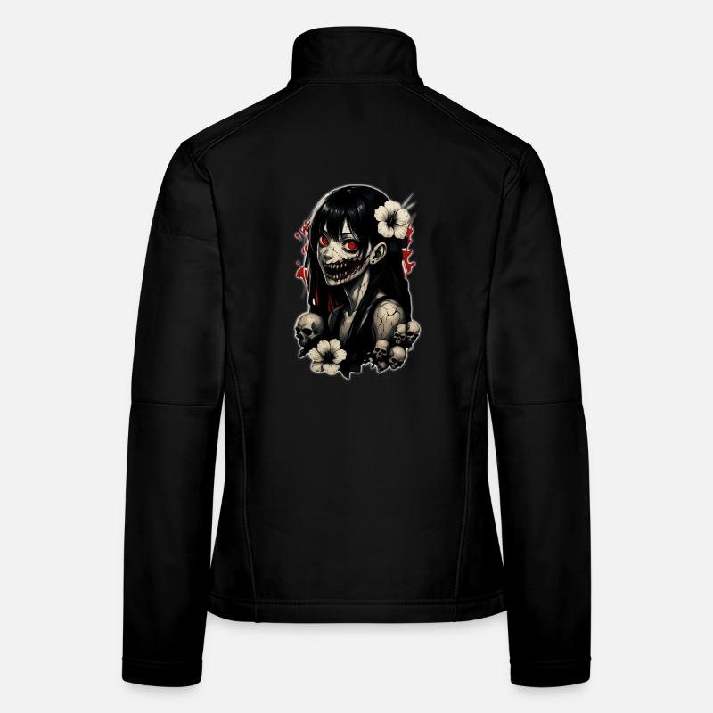 Fille d’Anime d’Horreur Veste en tissu softshell Femme