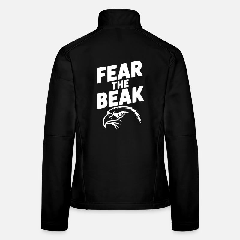 Peur du bec Veste en tissu softshell Femme