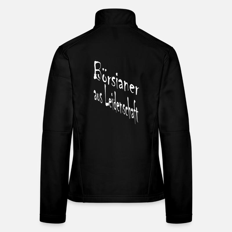 Passionate stock market traders Women's Softshell Jacket
