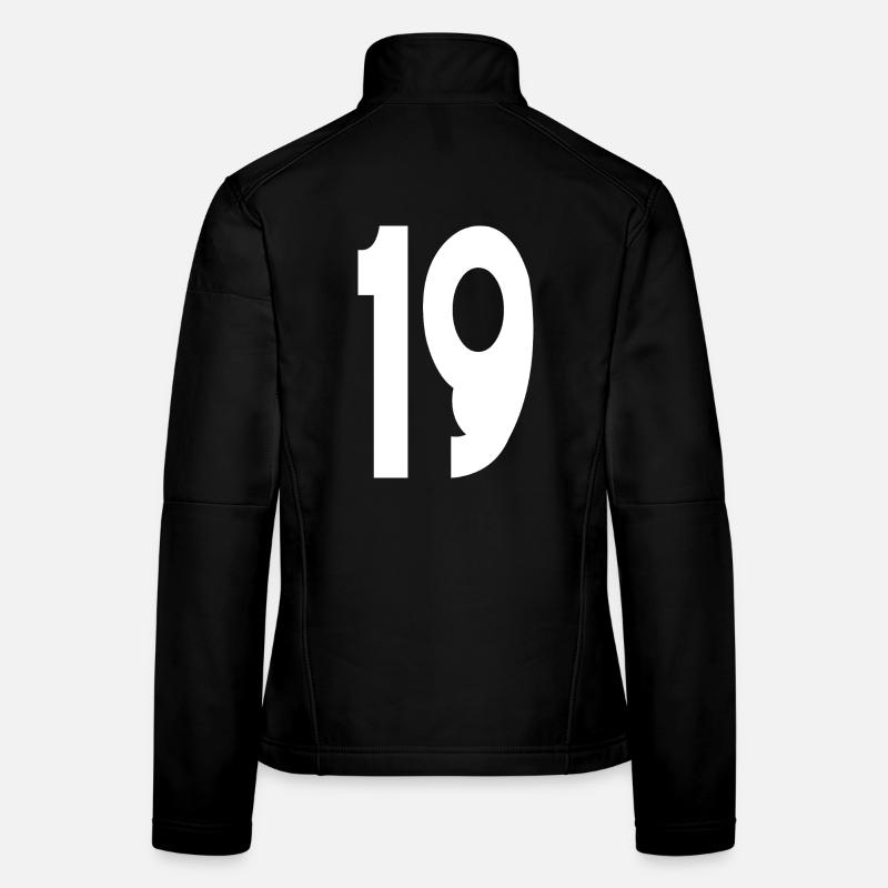 19 Dix-neuf Numéro 19 Veste en tissu softshell Femme
