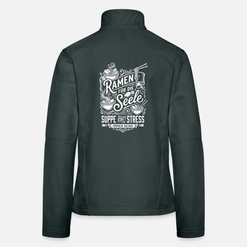 Ramen pour l’âme Veste en tissu softshell Femme