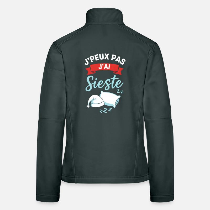Ich habe ein Nickerchen: Sanfte Pause Frauen Softshelljacke