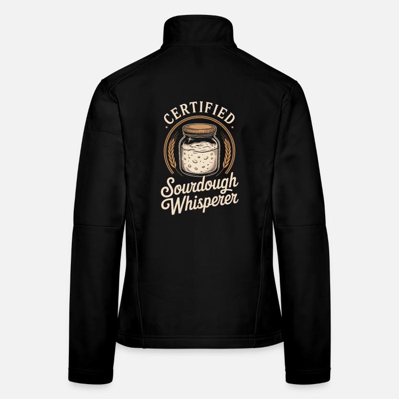 Insigne du Pot du Murmureur de Levain Veste en tissu softshell Femme