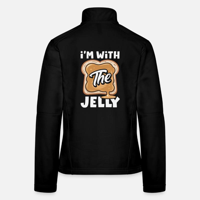 Erdnussbutter & Marmelade Partnerlook Design Frauen Softshelljacke
