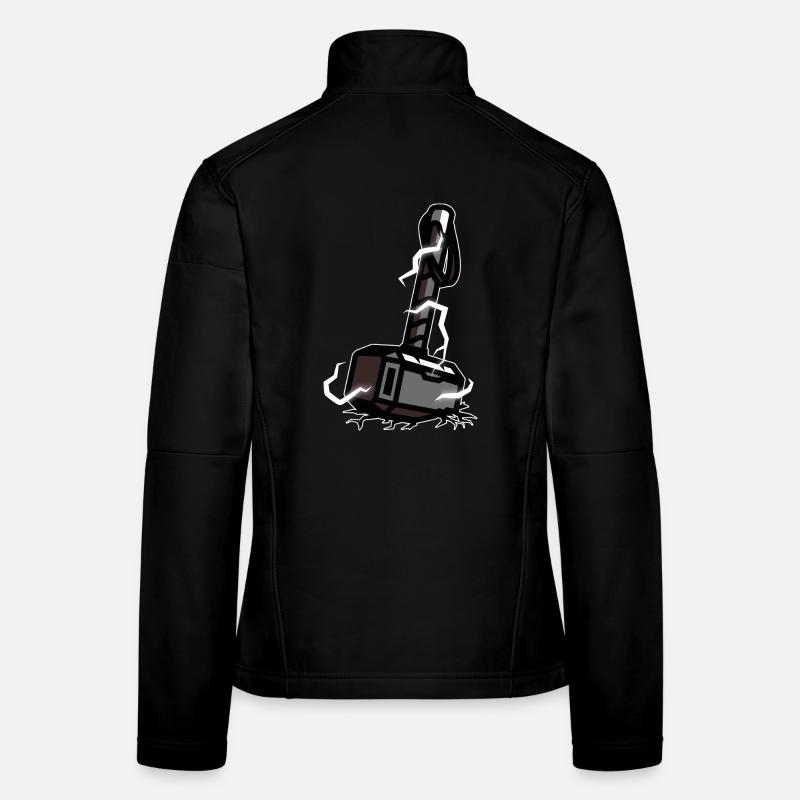 Thors Hammer Wikinger Odins Sohn Thor Vikings Frauen Softshelljacke