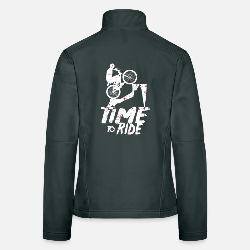 Mountainbiker Frauen Softshelljacke