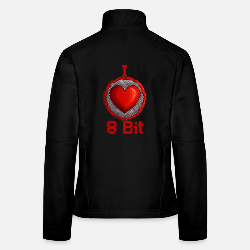J’adore 8bit Veste en tissu softshell Femme