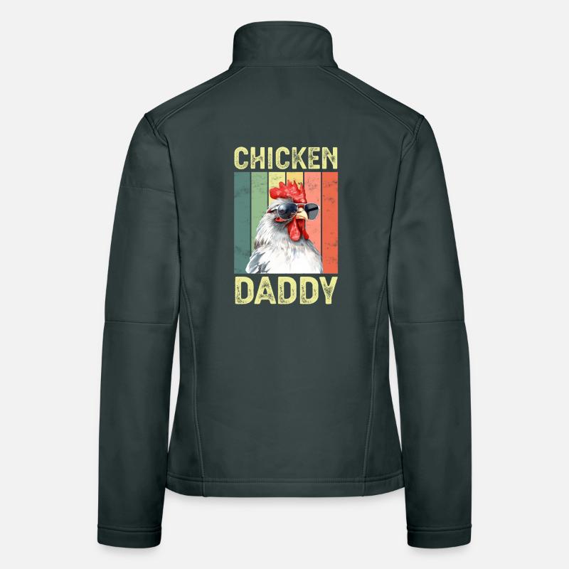 Poulets Veste en tissu softshell Femme