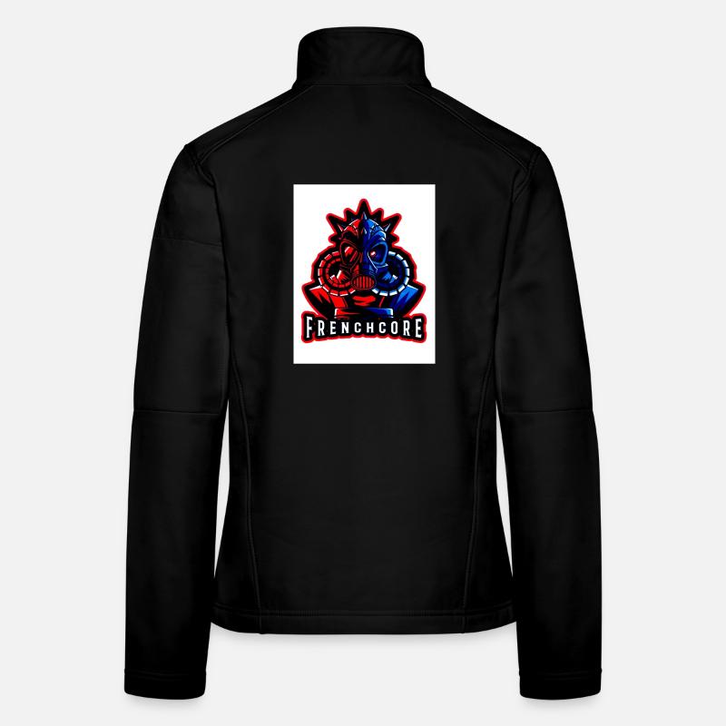 Music get the feeling - Frauen Softshelljacke - Schwarz