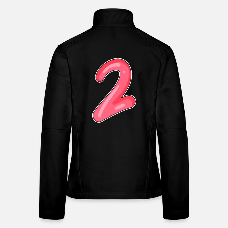 2 - Number - Number Two Women's Softshell Jacket