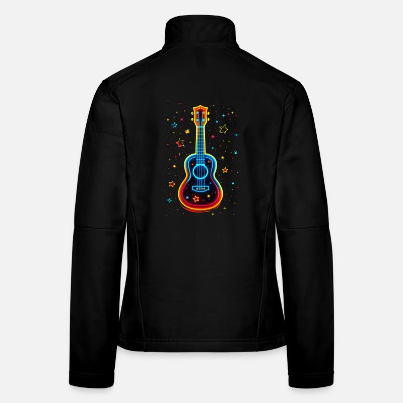 90s Ukulele Women's Softshell Jacket