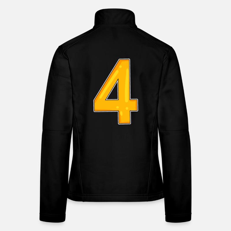 4 gelb Frauen Softshelljacke