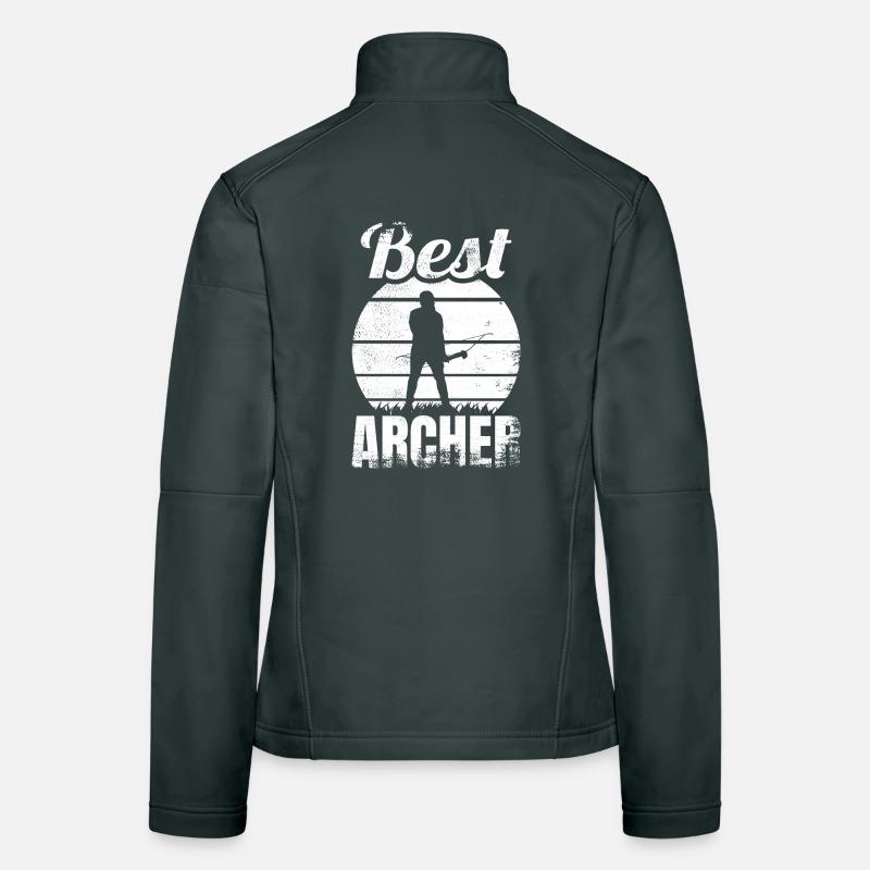 Bester Bogenschütze Frauen Softshelljacke