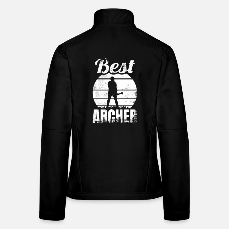 Meilleur archer Veste en tissu softshell Femme