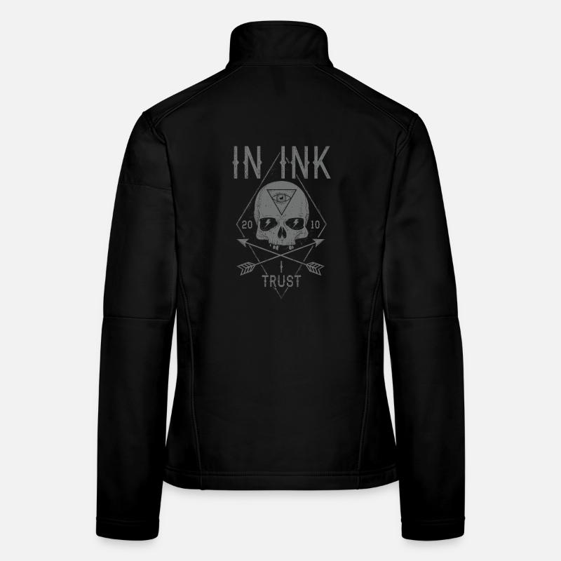 Dans Ink I Trust Veste en tissu softshell Femme