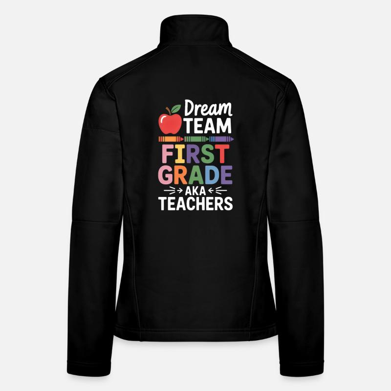 Les enseignants de première année de Dream Team retournent à l'école Veste en tissu softshell Femme