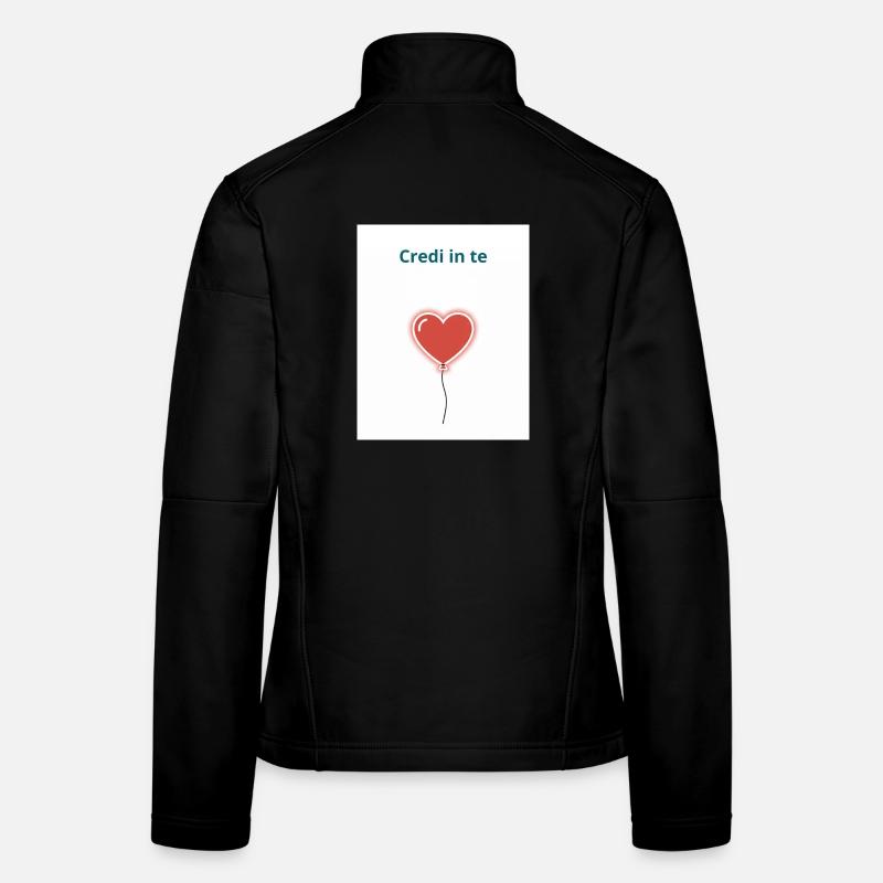 Croyez en vous Veste en tissu softshell Femme