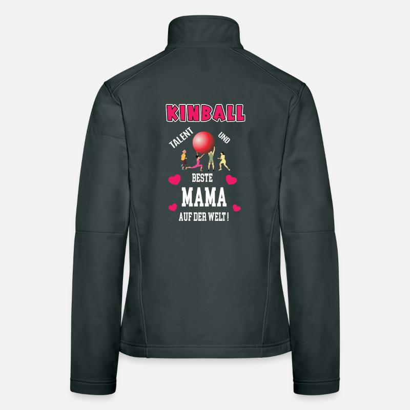 Kinball Beste Mama Mutter Muttertag Geburtstag Frauen Softshelljacke