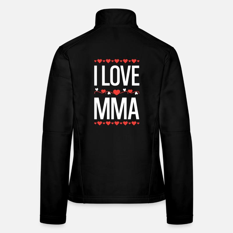 I LOVE MIMA  Frauen Softshelljacke