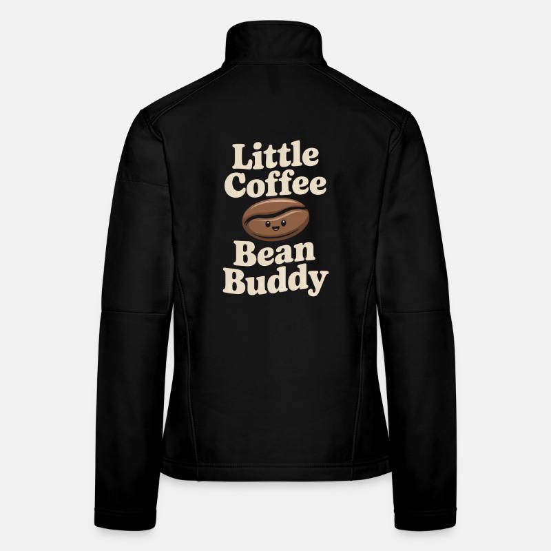 Little Coffee Bean Buddy Frauen Softshelljacke
