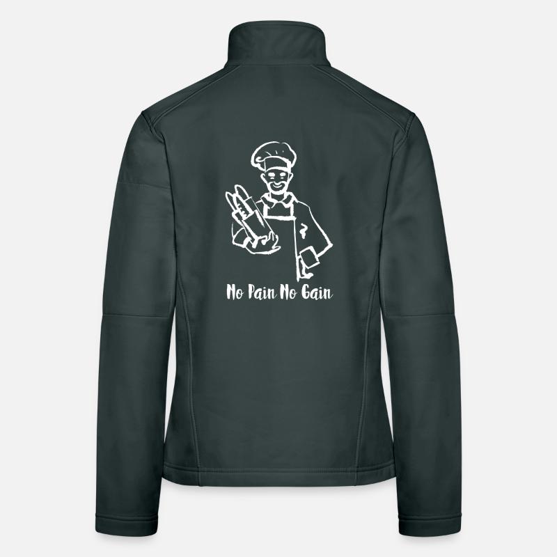 Bread Bakery Humor Baker Women's Softshell Jacket