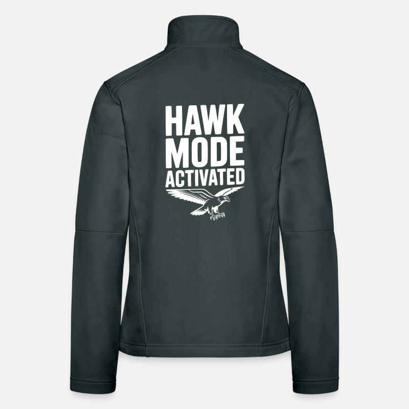 Mode Faucon activé Veste en tissu softshell Femme