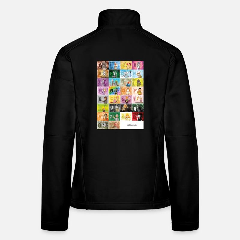 German Finger Alphabet 1 / Women's Softshell Jacket