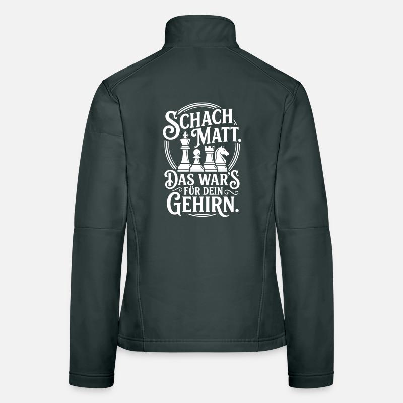 Checkmate – Your brain capitulates Women's Softshell Jacket