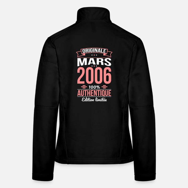 20-jähriges Jubiläum – Original – März 2006 Frauen Softshelljacke