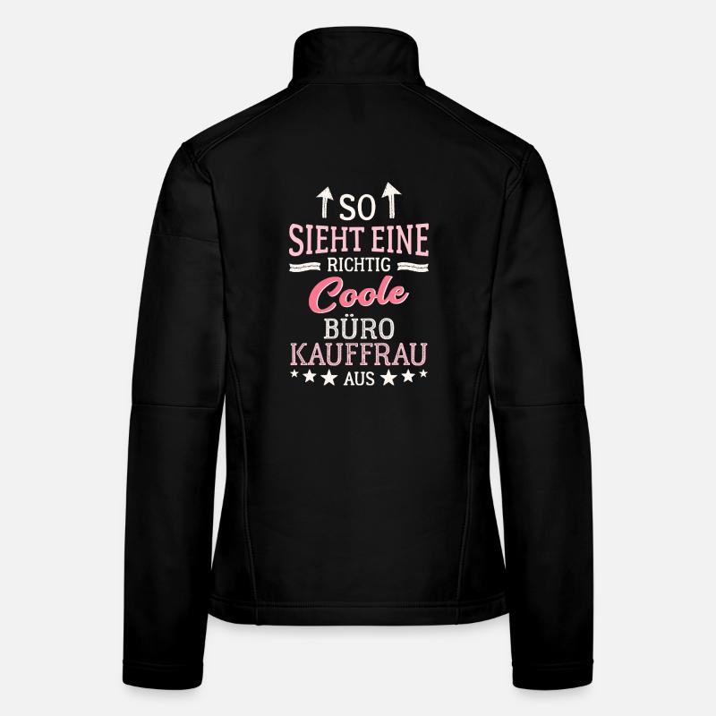 Cool office clerk for office management Women's Softshell Jacket