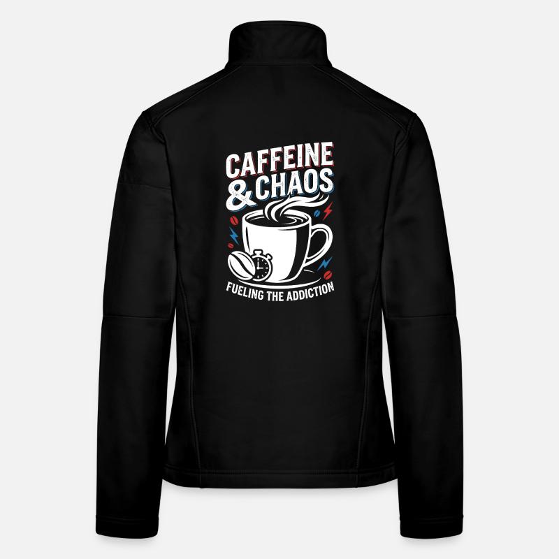 Coffee chaos Women's Softshell Jacket