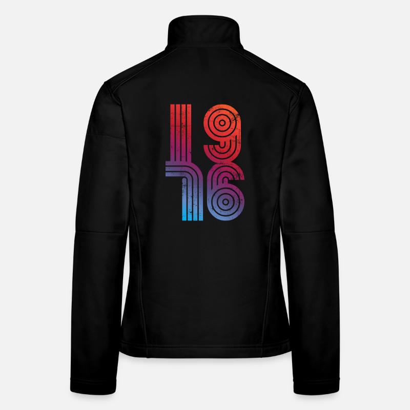 Millésime 1976 Veste en tissu softshell Femme