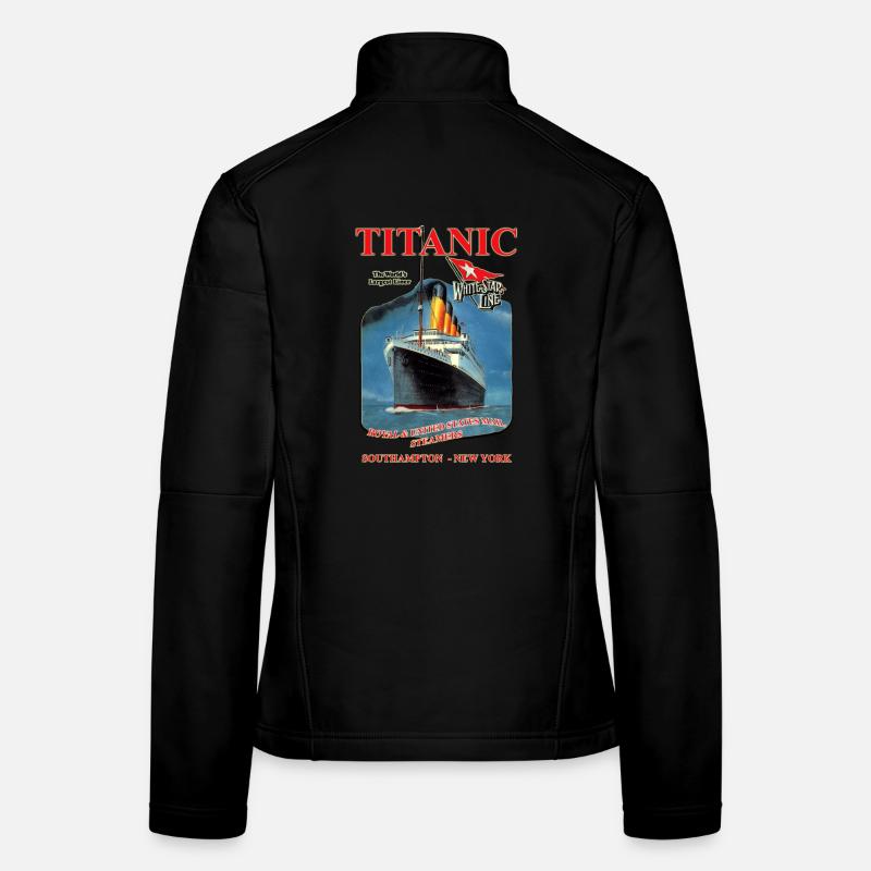 TITANIC liner creation Louis RUNEMBERG © Adagp Women's Softshell Jacket