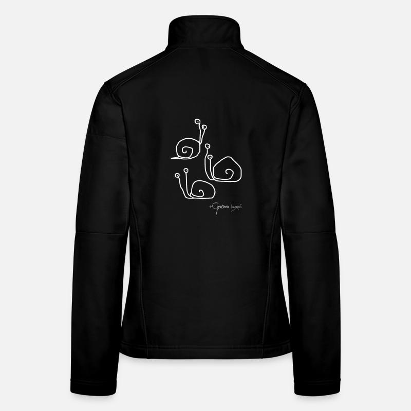 Snailmeeting - Cochleae Conventus - Women's Softshell Jacket - black