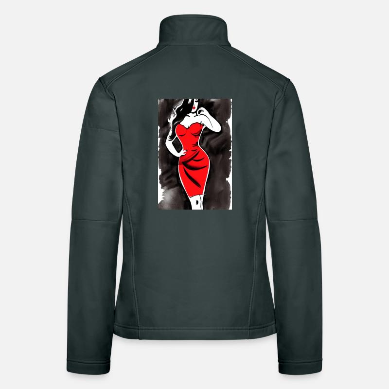 Pin up 2 Women's Softshell Jacket