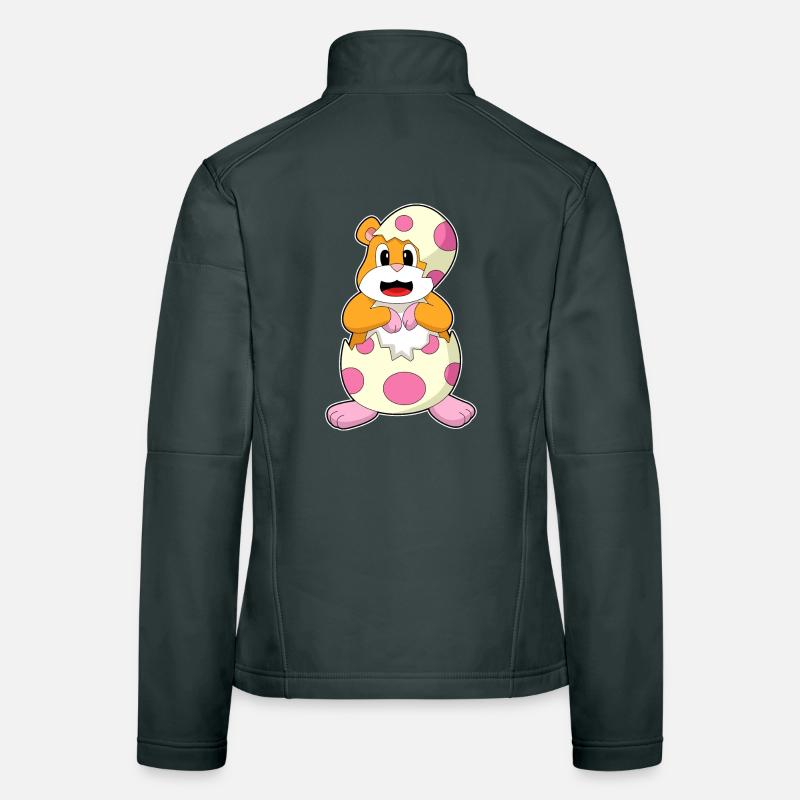 Hamster Eierschale  Frauen Softshelljacke
