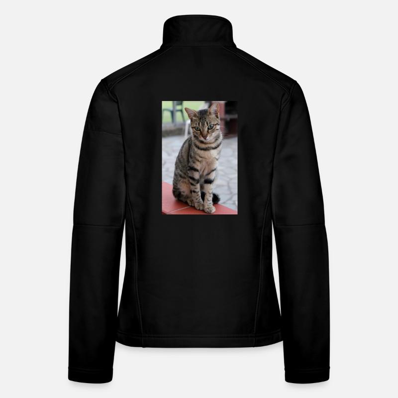 Katze Kätzchen Poster Katzenposter Frauen Softshelljacke