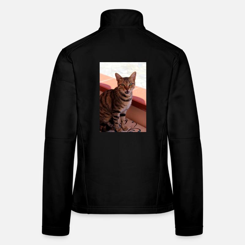 Katze  Frauen Softshelljacke