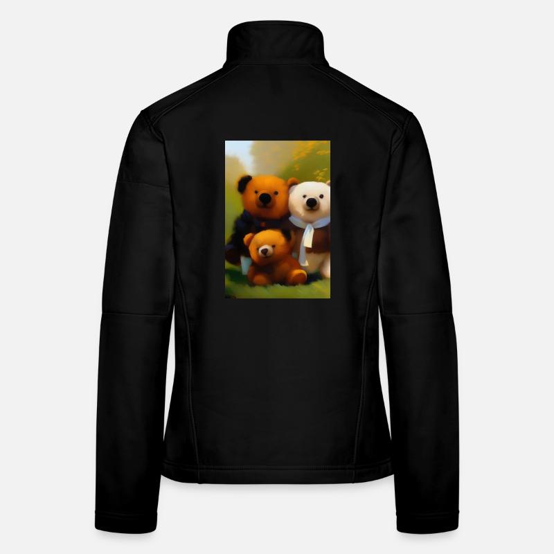 Nounours Veste en tissu softshell Femme