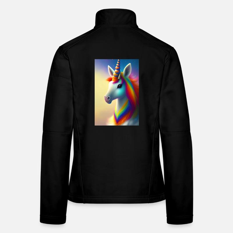 Licorne Veste en tissu softshell Femme