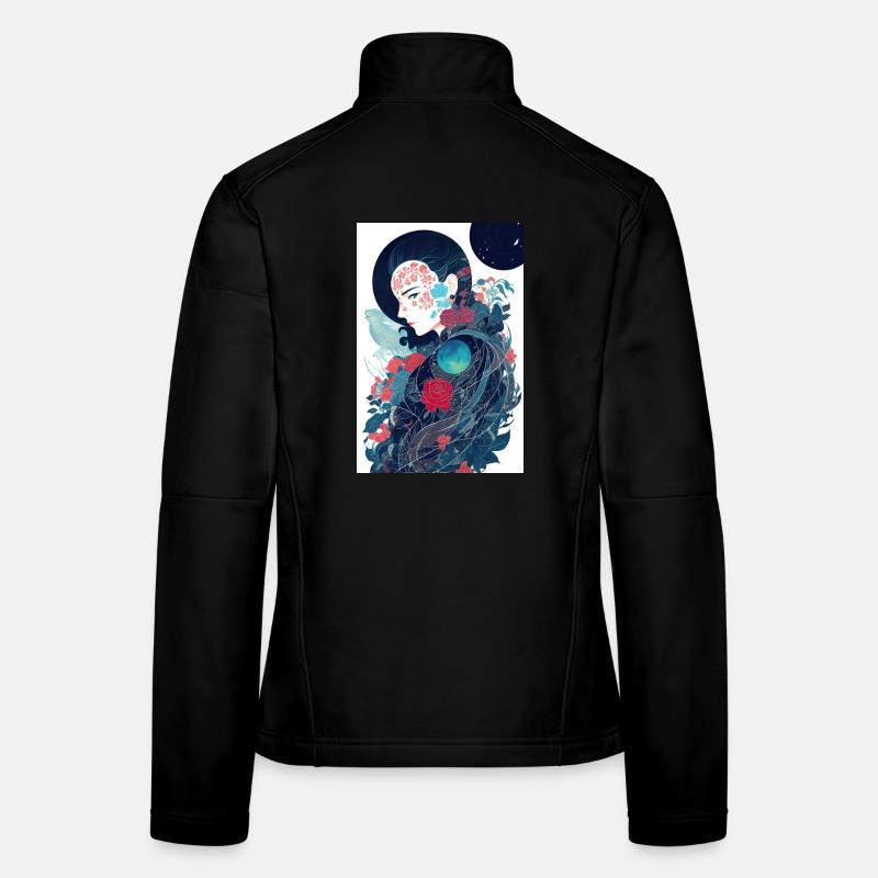 Geisha Frauen Softshelljacke