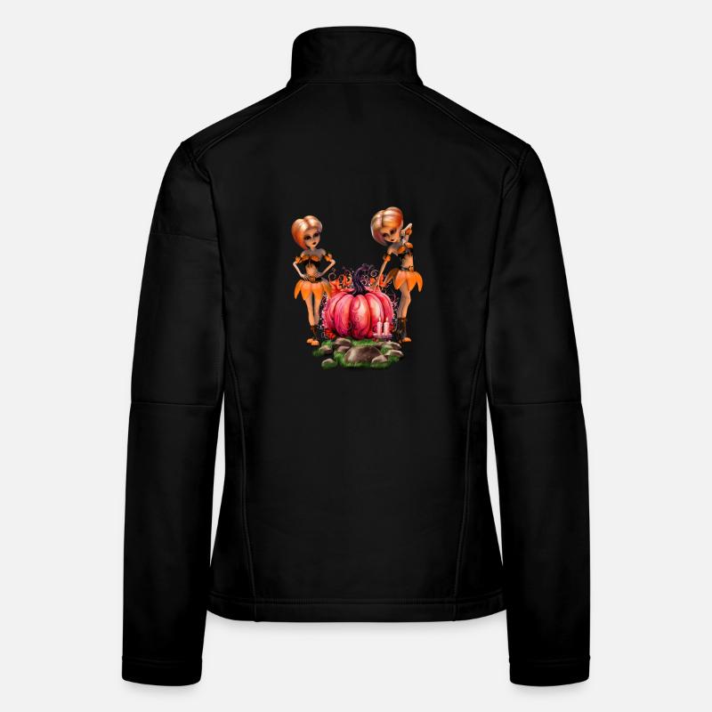 Cute Halloween design Women's Softshell Jacket