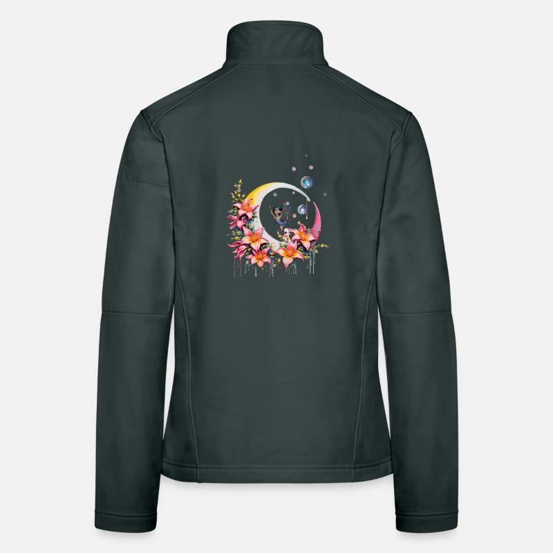 Fairy dancing on the moon Women's Softshell Jacket