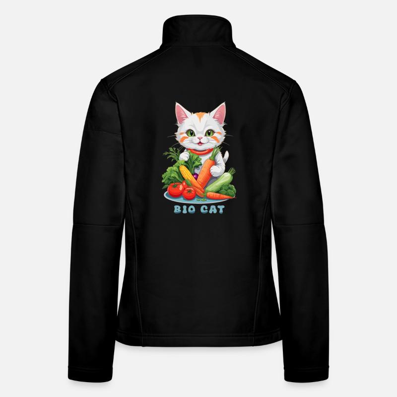 Bio Katze Frauen Softshelljacke