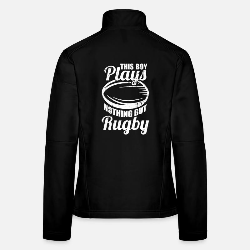 Rugby Junge Frauen Softshelljacke