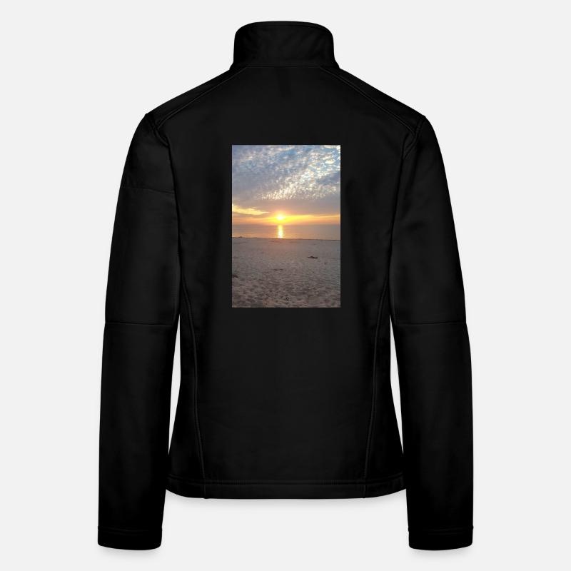 JensJensen - Frauen Softshelljacke - Schwarz