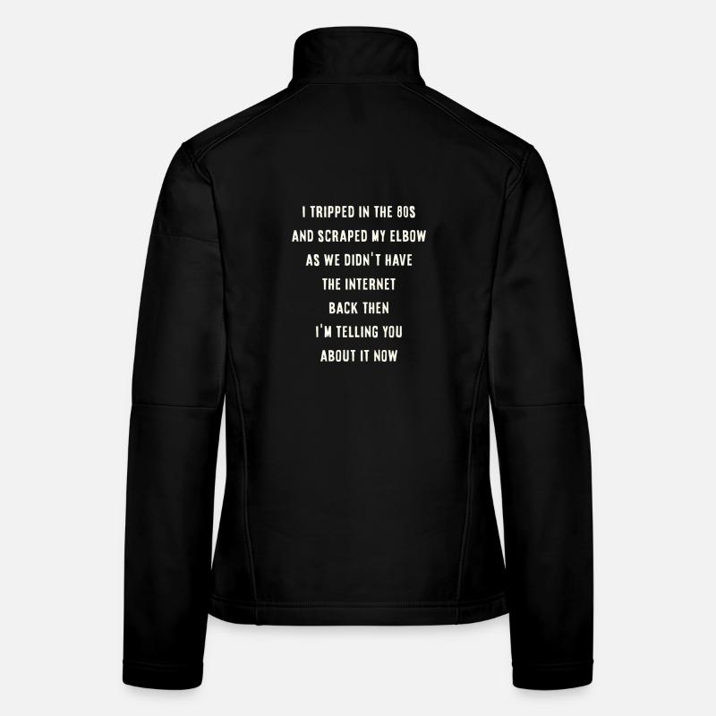 Miroir temporel Veste en tissu softshell Femme